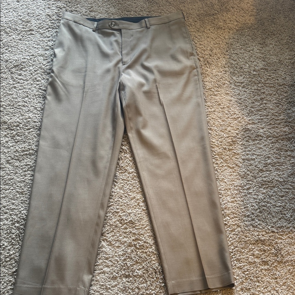 Savane Men's Light Brown Dress Pants
